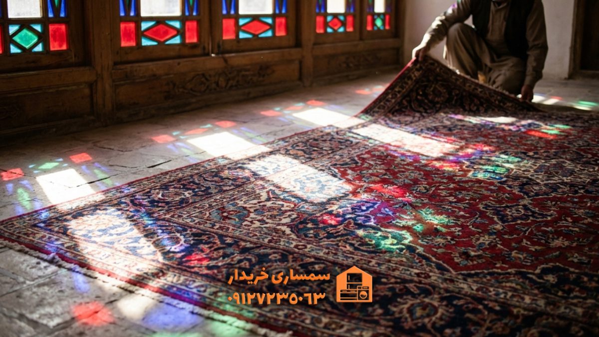 قیمت فرش دستباف دست دوم-سمساری خریدار