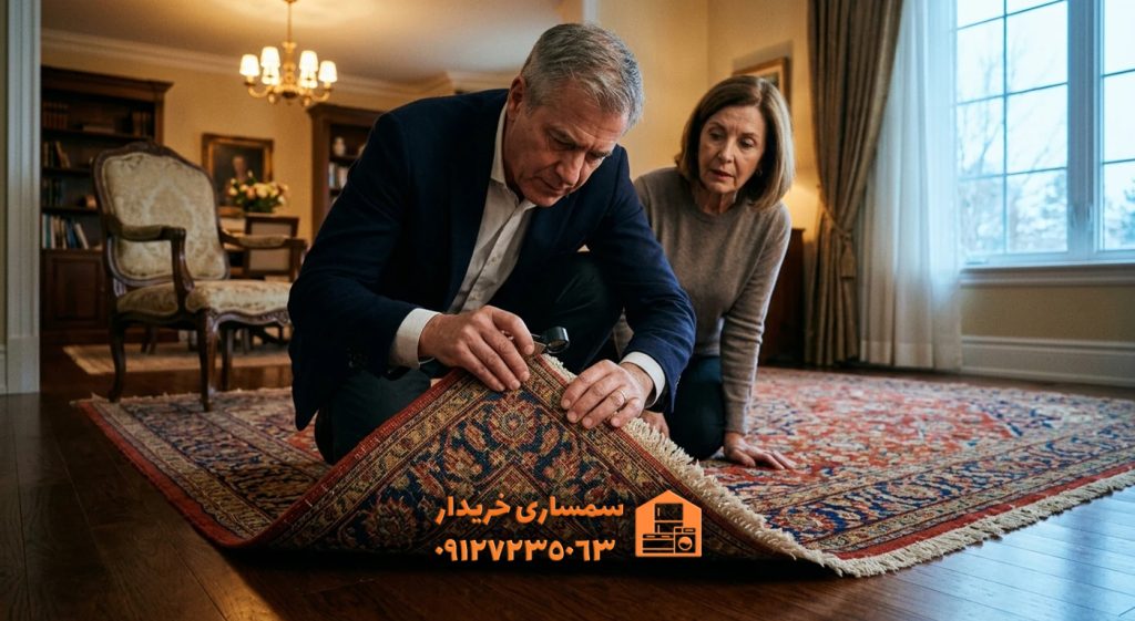 فروش فوری فرش دستباف دست دوم در تهران- سمساری خریدار