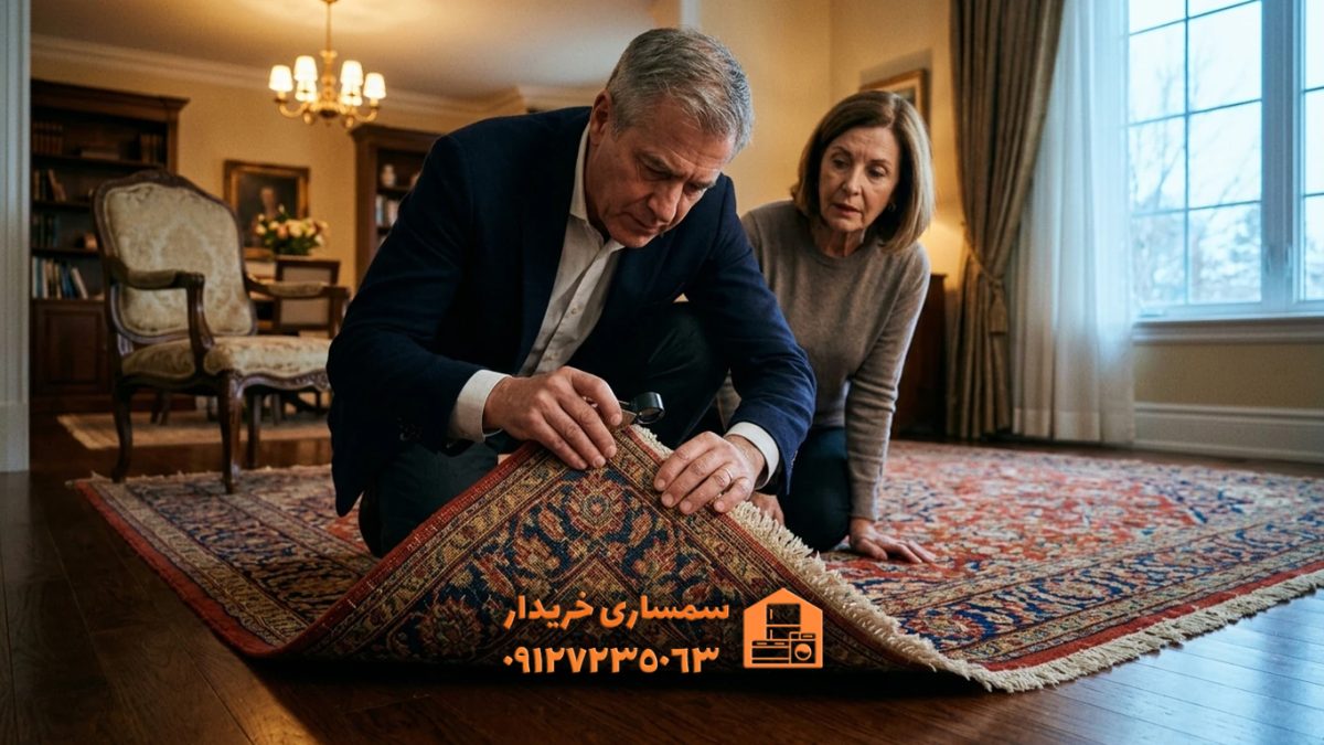 فروش فوری فرش دستباف دست دوم در تهران- سمساری خریدار