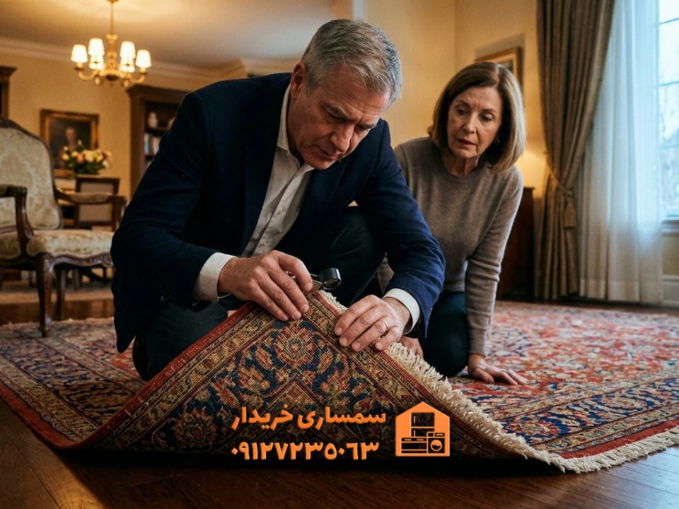 فروش فوری فرش دستباف دست دوم در تهران- سمساری خریدار