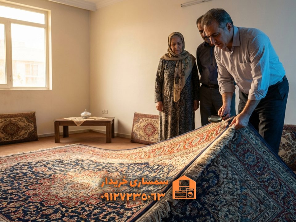 خریدار فرش در محل تهران- سمساری خریدار