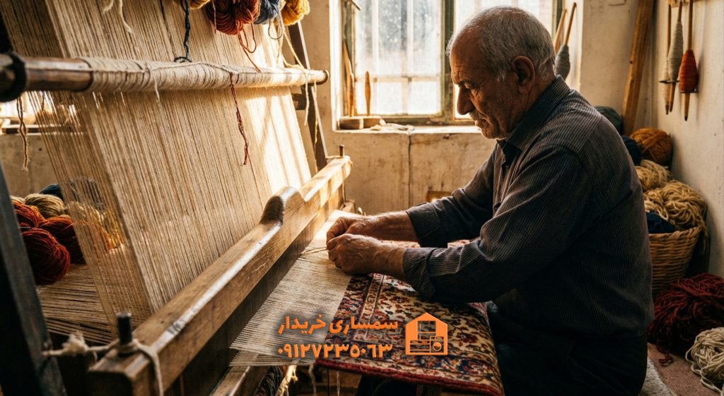 تفاوت فرش دستباف و ماشینی - سمساری خریدار