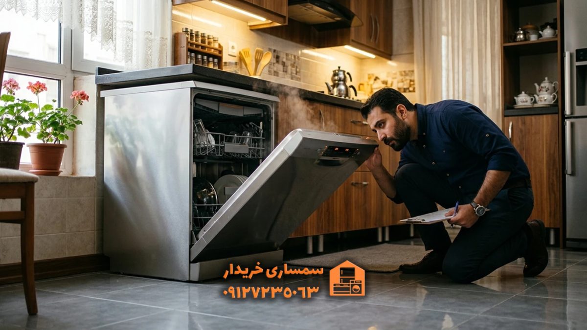 تست ماشین ظرفشویی دست دوم- سمساری خریدار