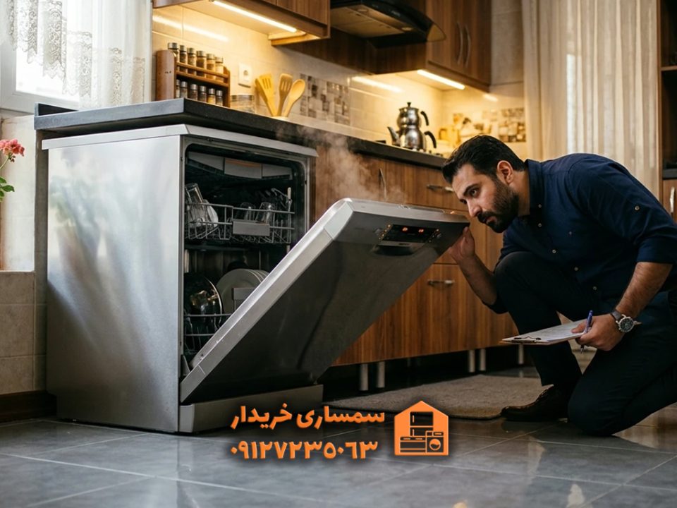تست ماشین ظرفشویی دست دوم- سمساری خریدار
